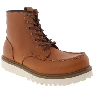 Staker Mens Lace-Up Leather Chukka Boots
