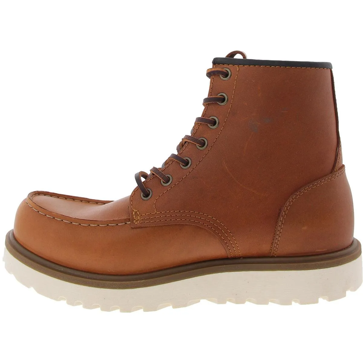Staker Mens Lace-Up Leather Chukka Boots