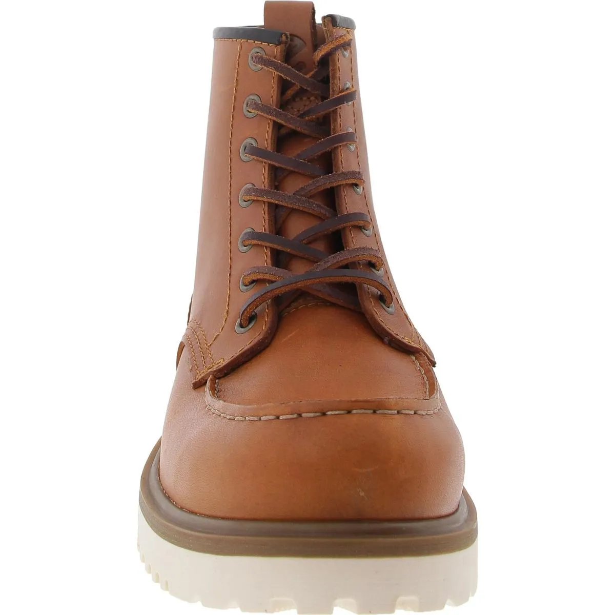 Staker Mens Lace-Up Leather Chukka Boots