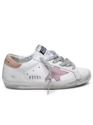 Super-Star Classic' White Leather Sneakers