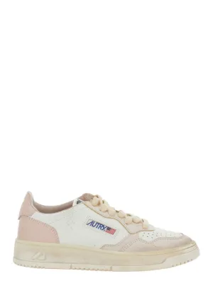 Super Vintage' Pink Low Top Sneakers