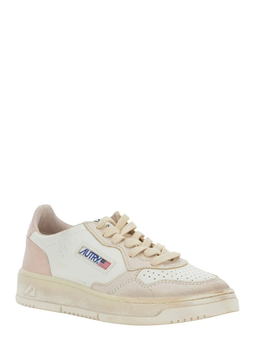 Super Vintage' Pink Low Top Sneakers