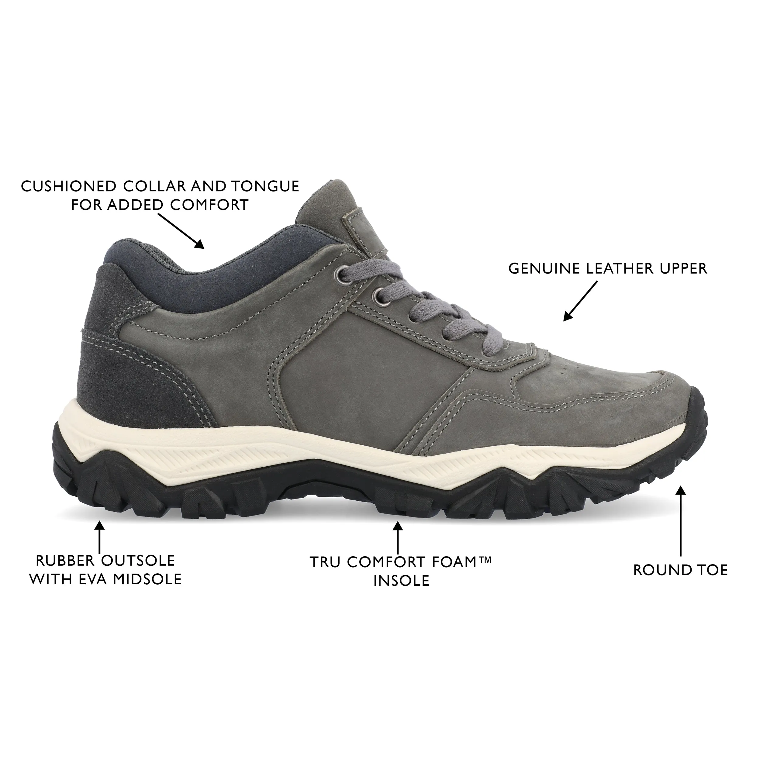 Territory Beacon Casual Leather Sneaker