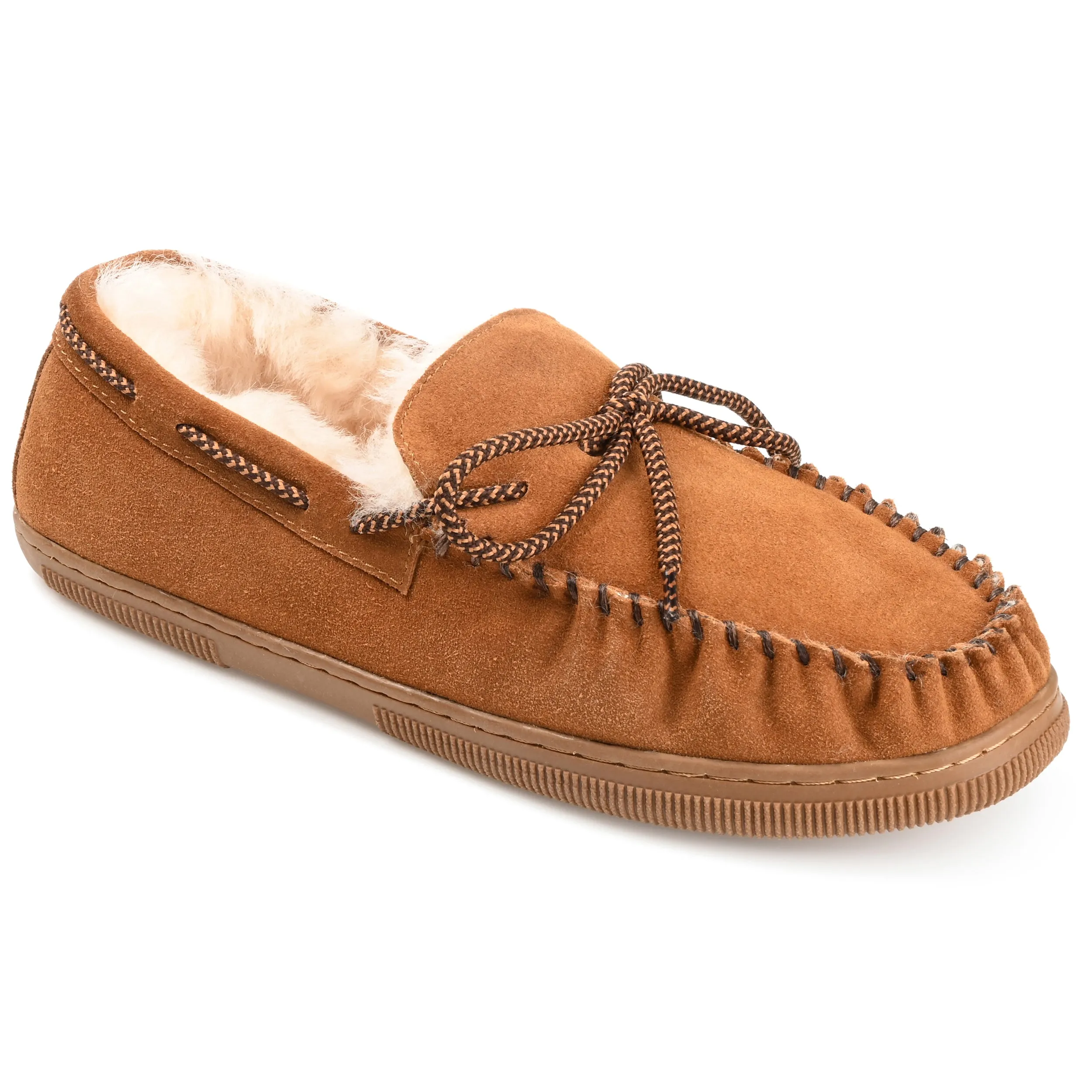 Territory Meander Genuine Sheepskin Moccasin Slipper