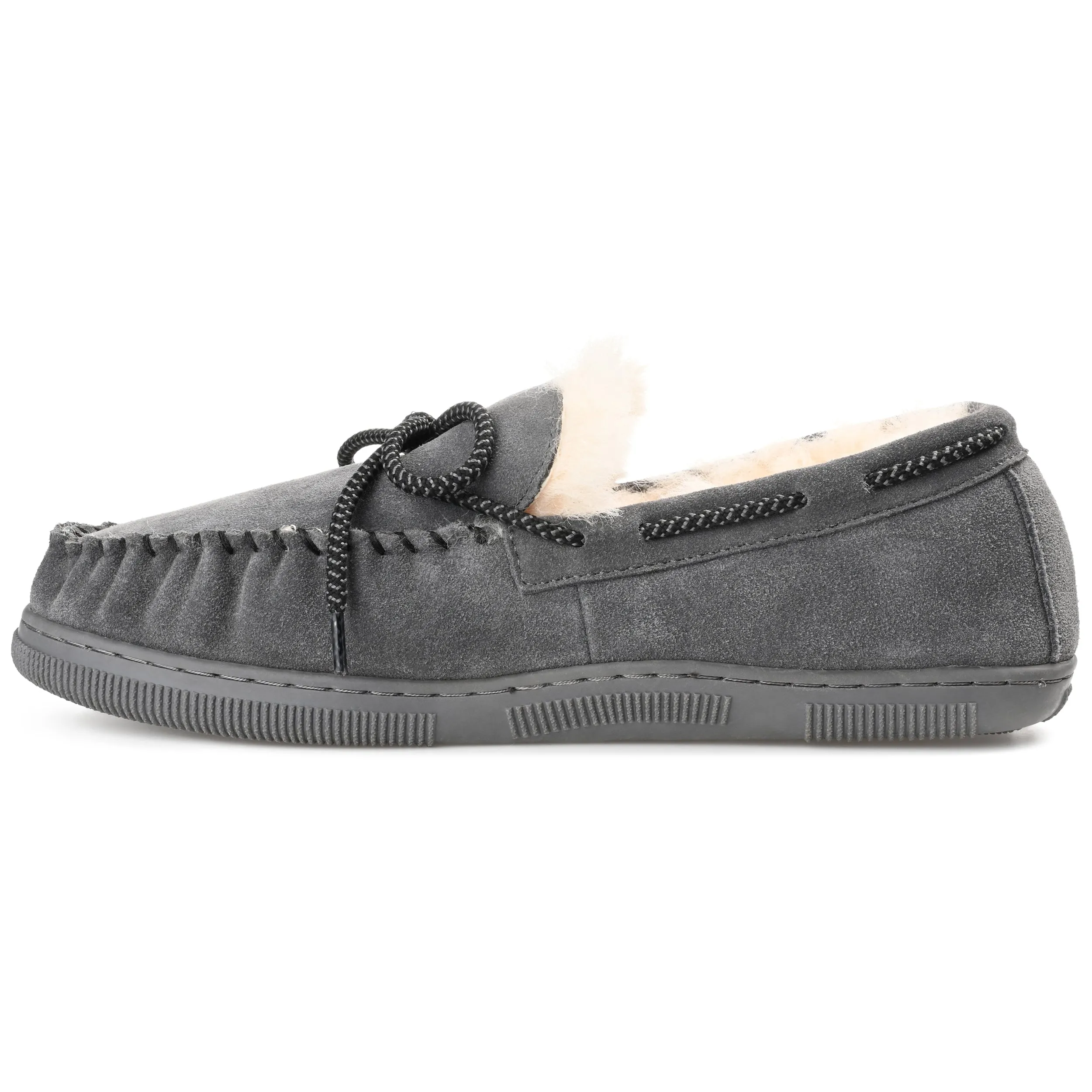Territory Meander Genuine Sheepskin Moccasin Slipper