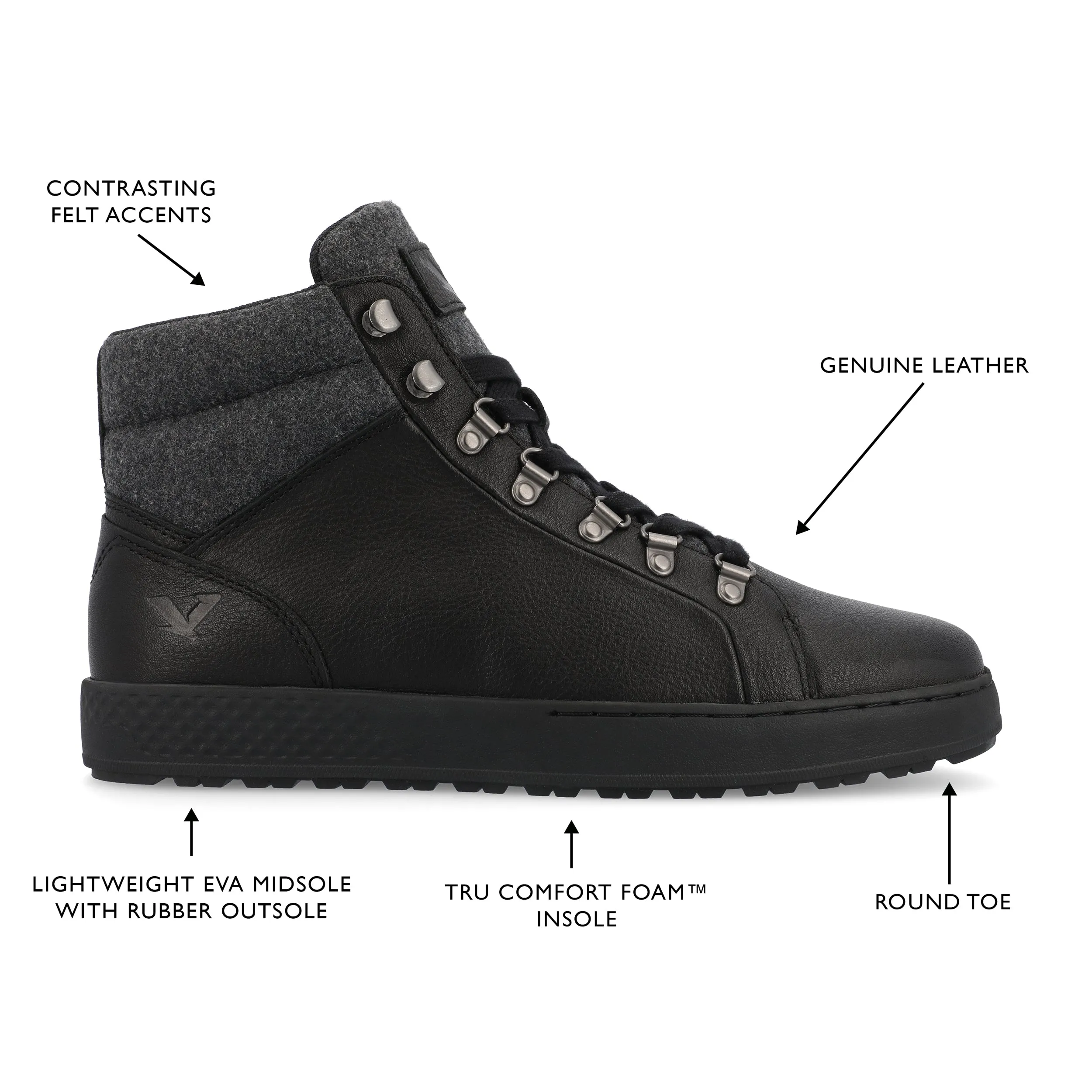 Territory Ruckus Water Resistant High Top Sneaker