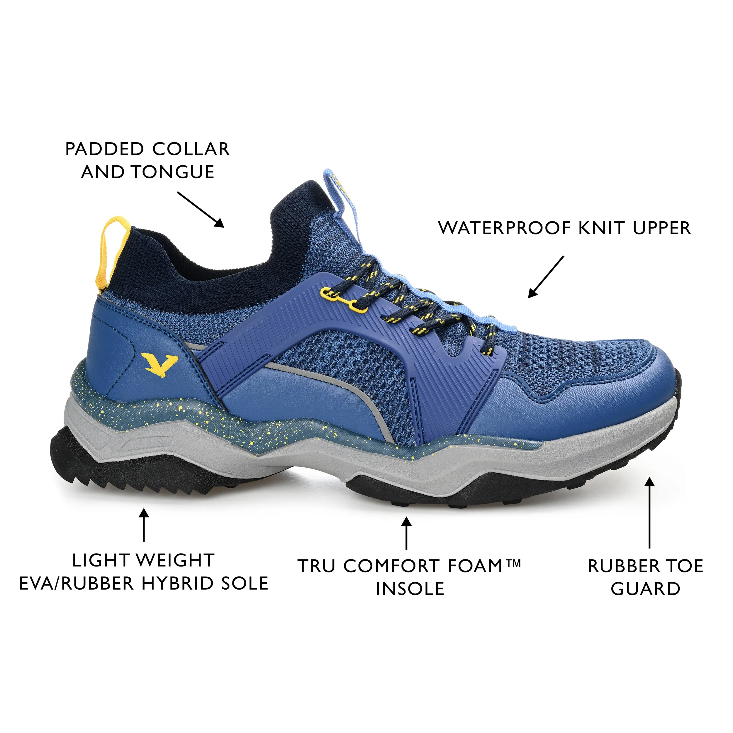 Territory Yosemite Waterproof Knit Trail Sneaker
