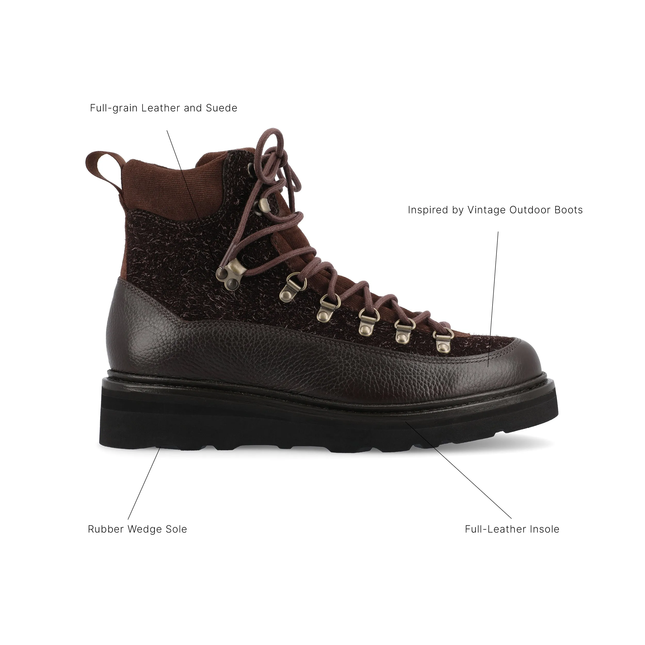 The Alpine Boot in Espresso