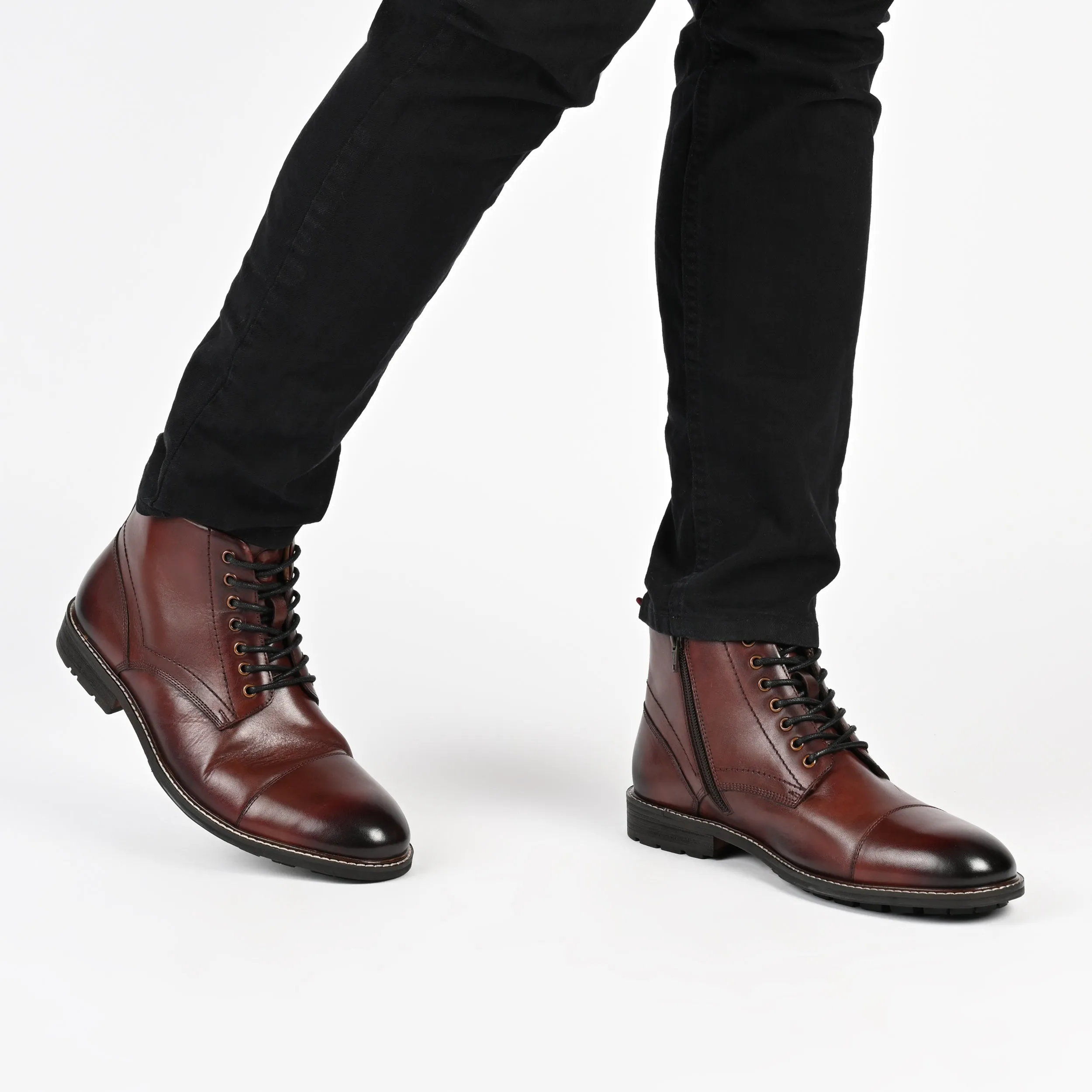 Thomas & Vine Avrum Cap Toe Ankle Boot