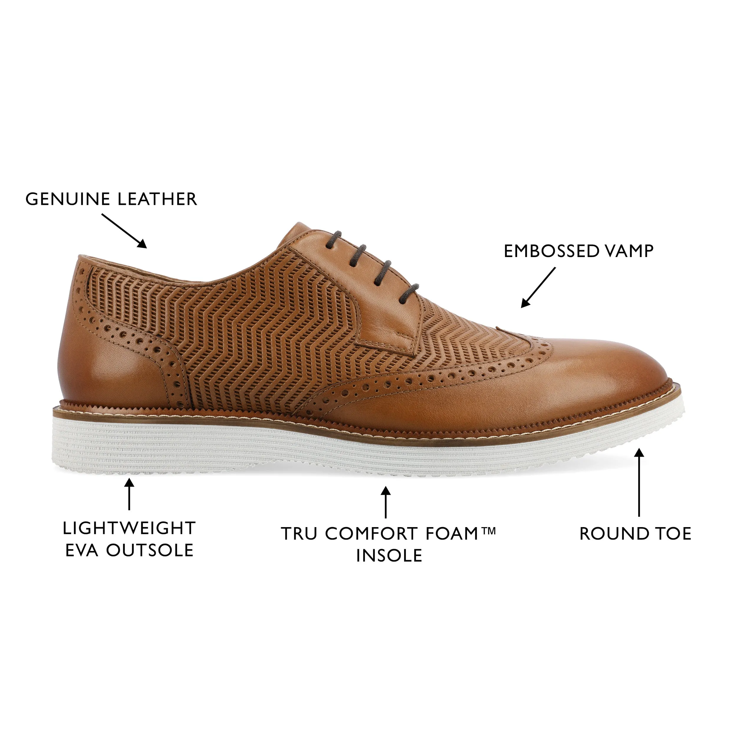 Thomas & Vine Baxter Wingtip Derby