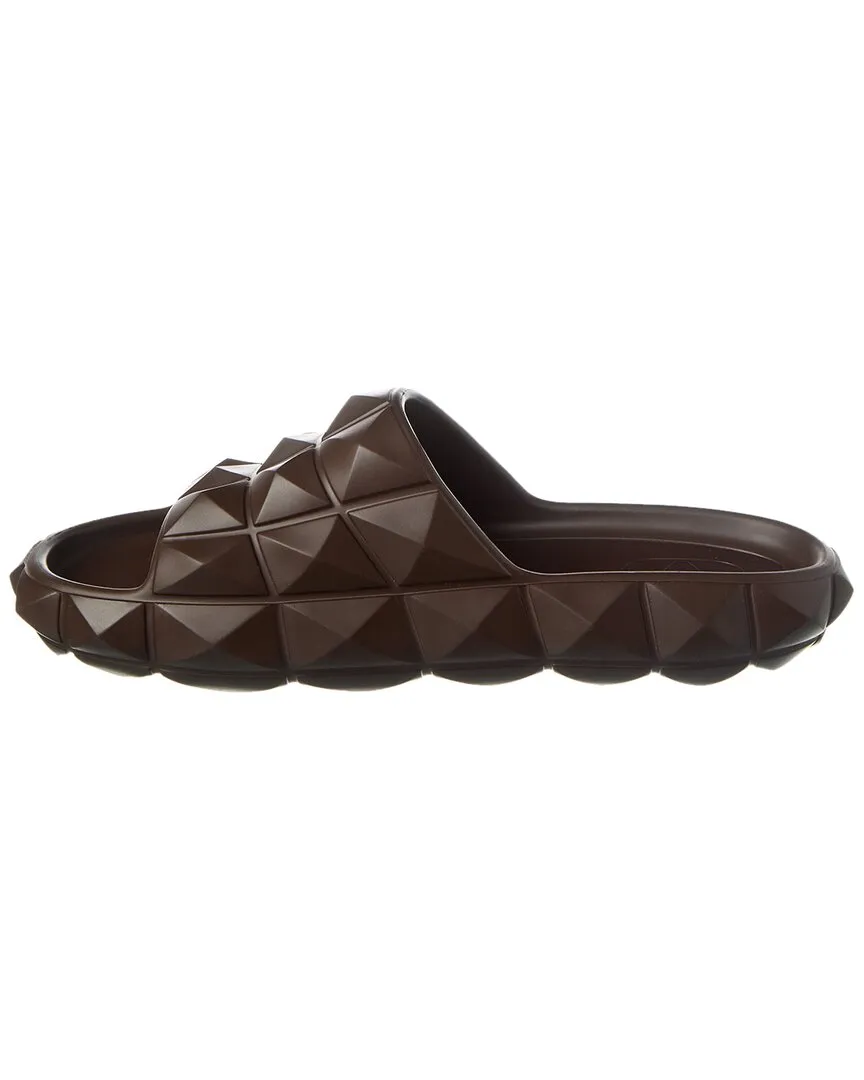 Valentino Roman Stud Rubber Slide
