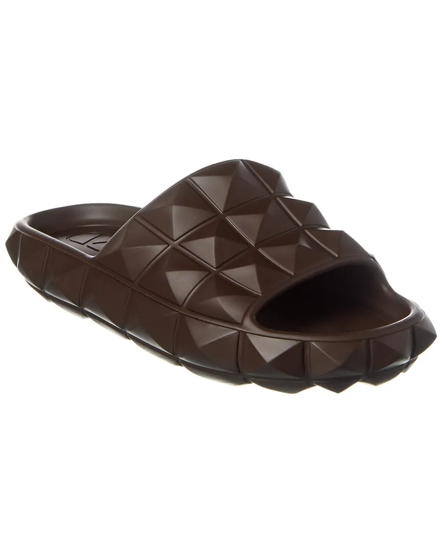 Valentino Roman Stud Rubber Slide