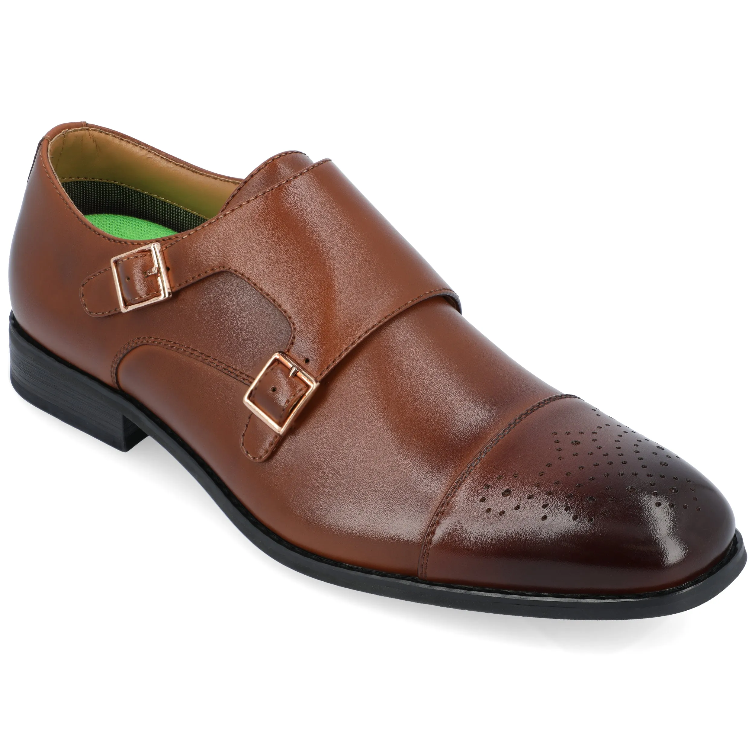 Vance Co. Atticus Double Monk Strap Dress Shoe