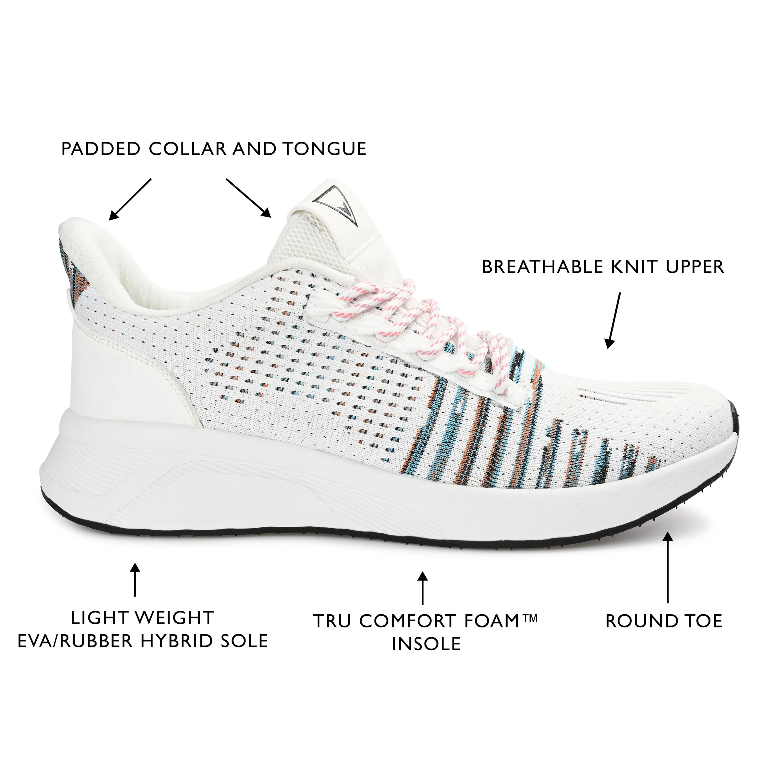 Vance Co. Brewer Knit Athleisure Sneaker