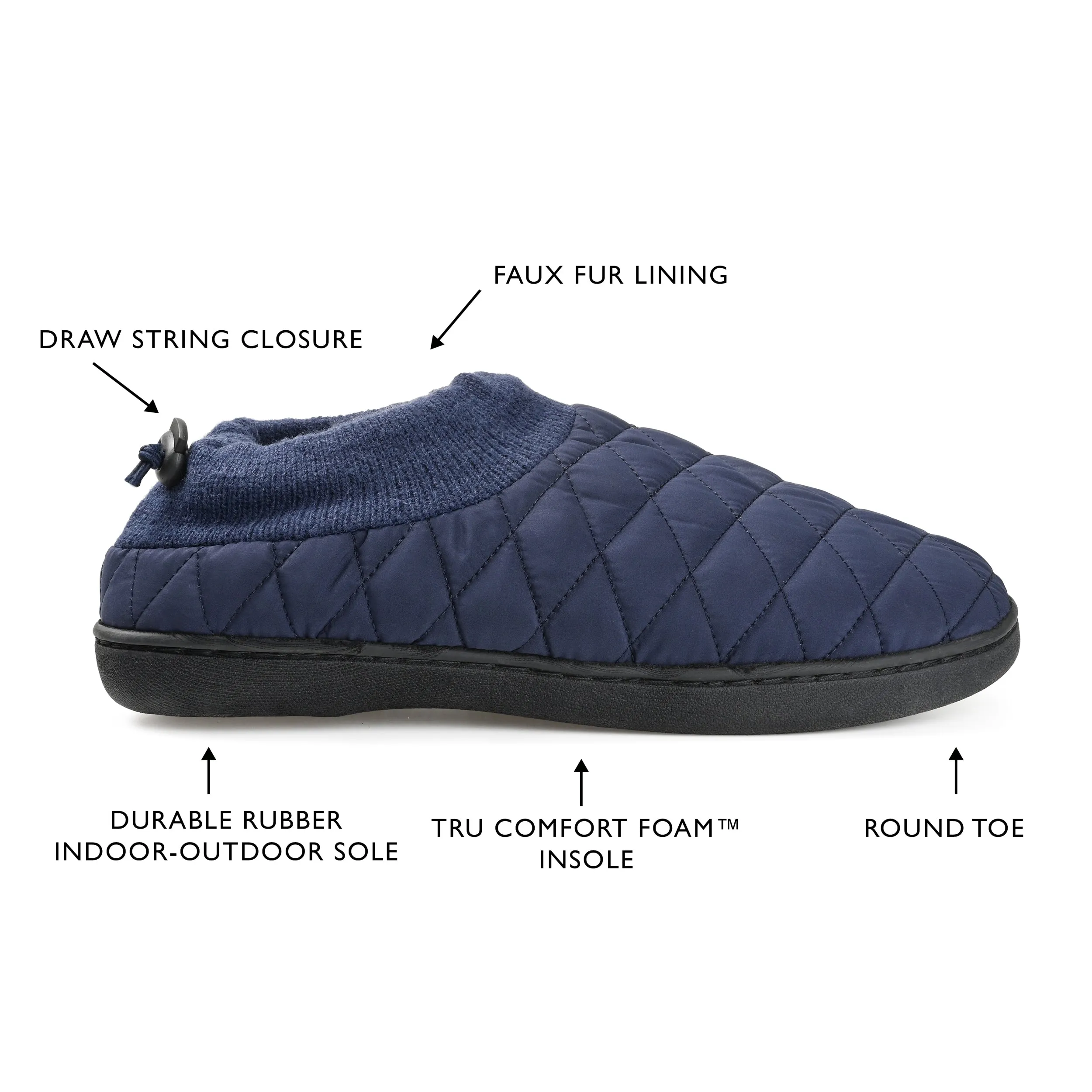 Vance Co. Fargo Clog  Slipper