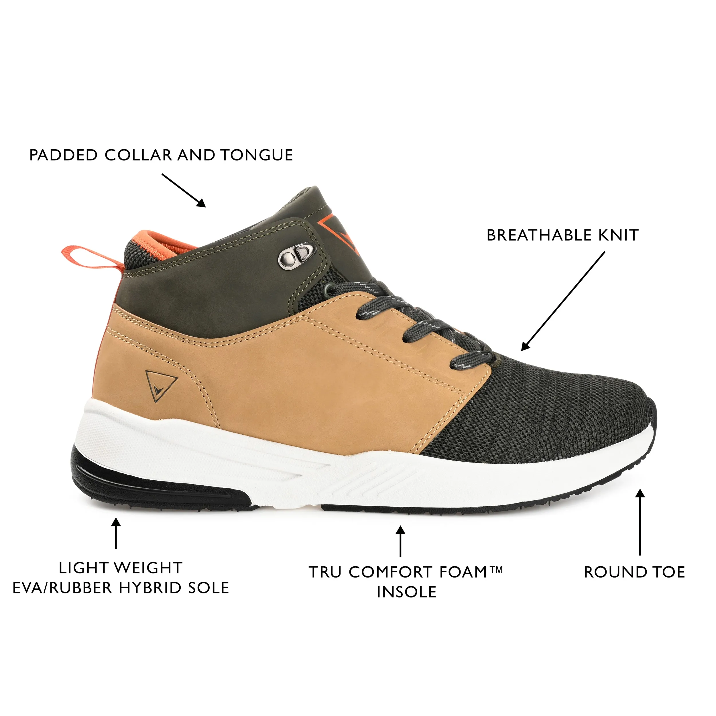 Vance Co. Hopper Knit Sneaker Boot