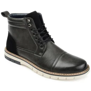 Vance Co. Lucien Cap Toe Ankle Boot