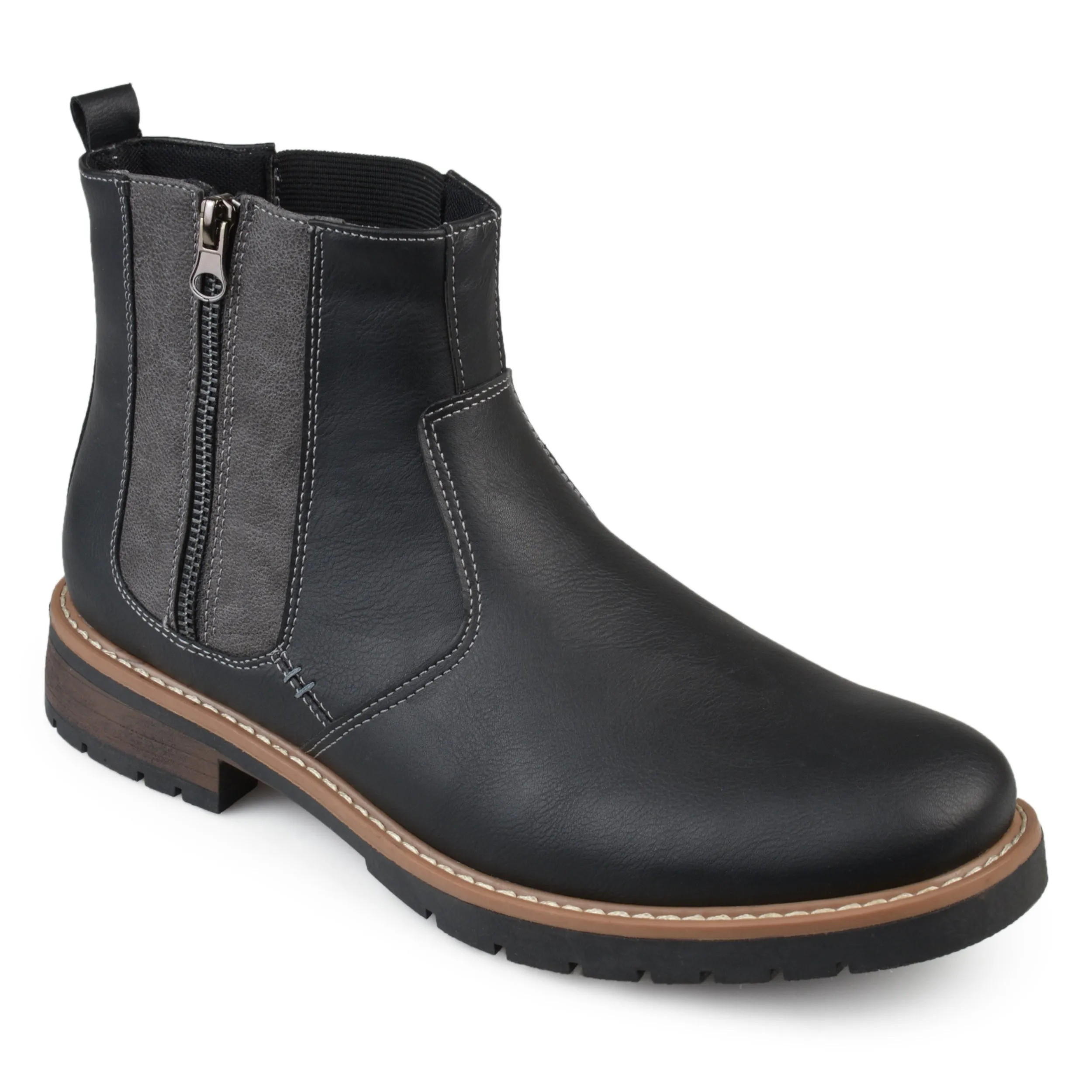 Vance Co. Men's Pratt Wide-width Ankle Boot