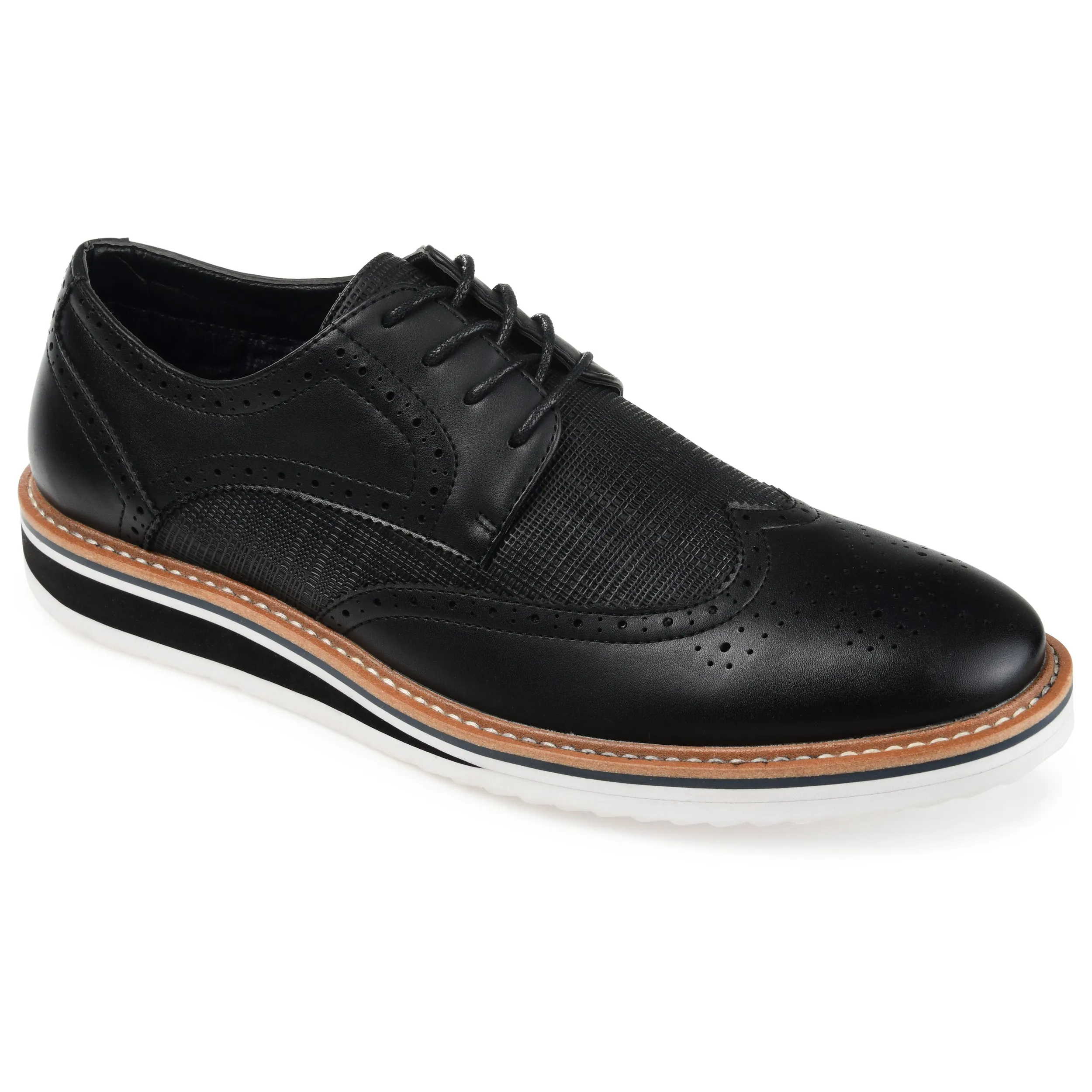 Vance Co. Warrick Wide Width Wingtip Derby
