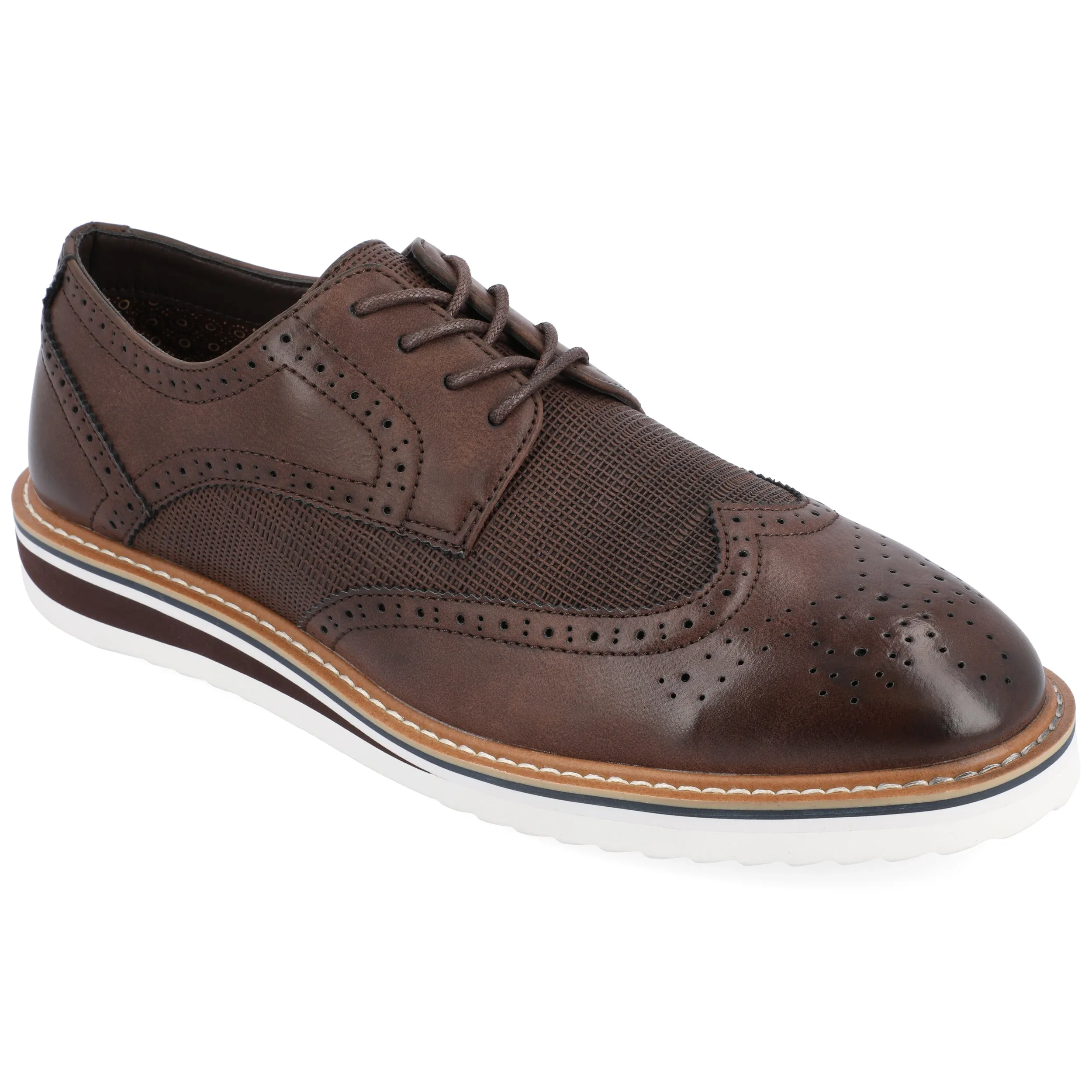 Vance Co. Warrick Wide Width Wingtip Derby