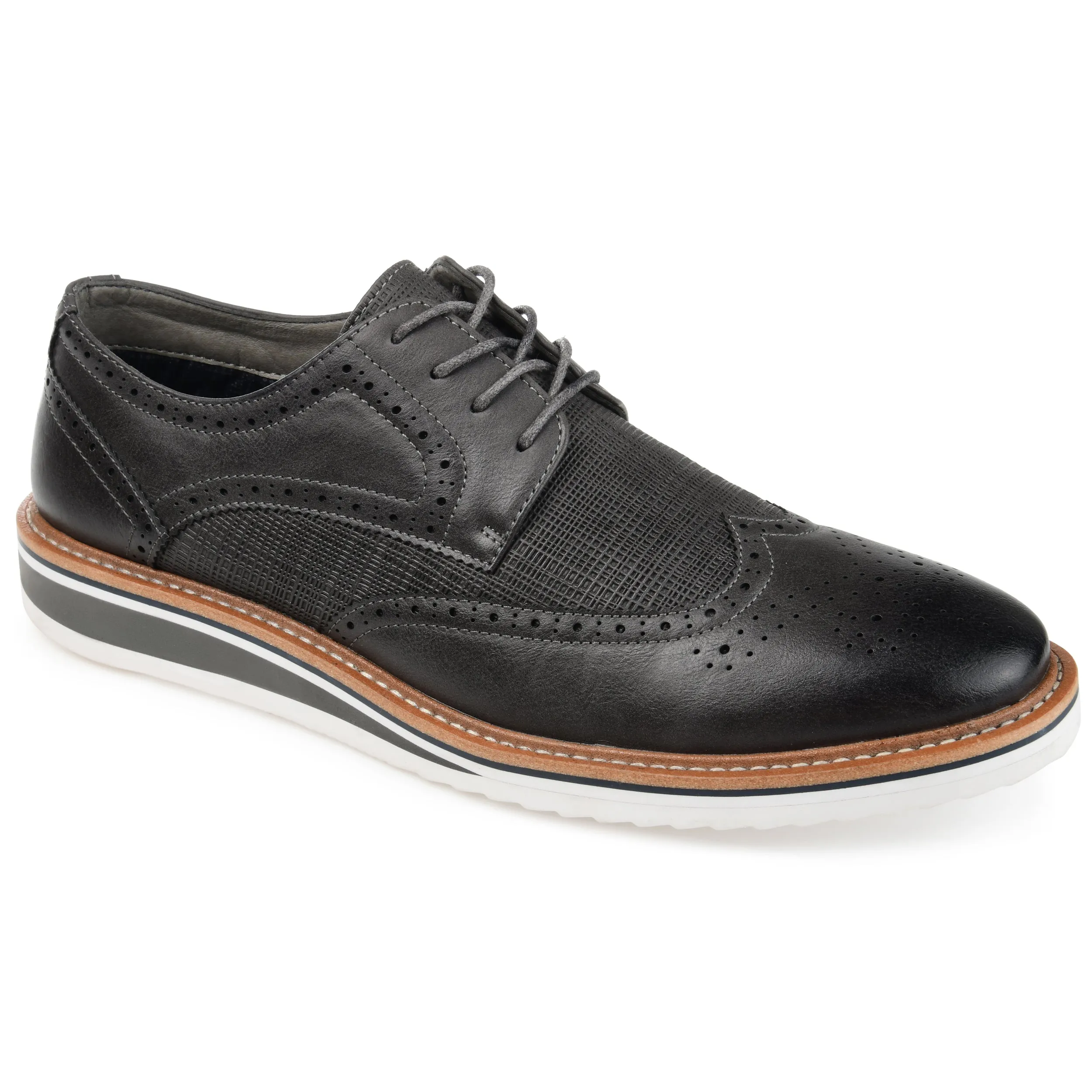 Vance Co. Warrick Wide Width Wingtip Derby