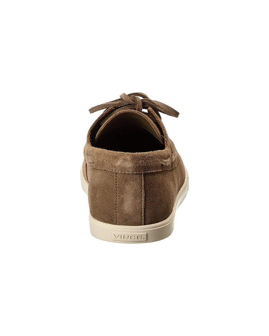 Vince Salerno Suede Boat Shoe