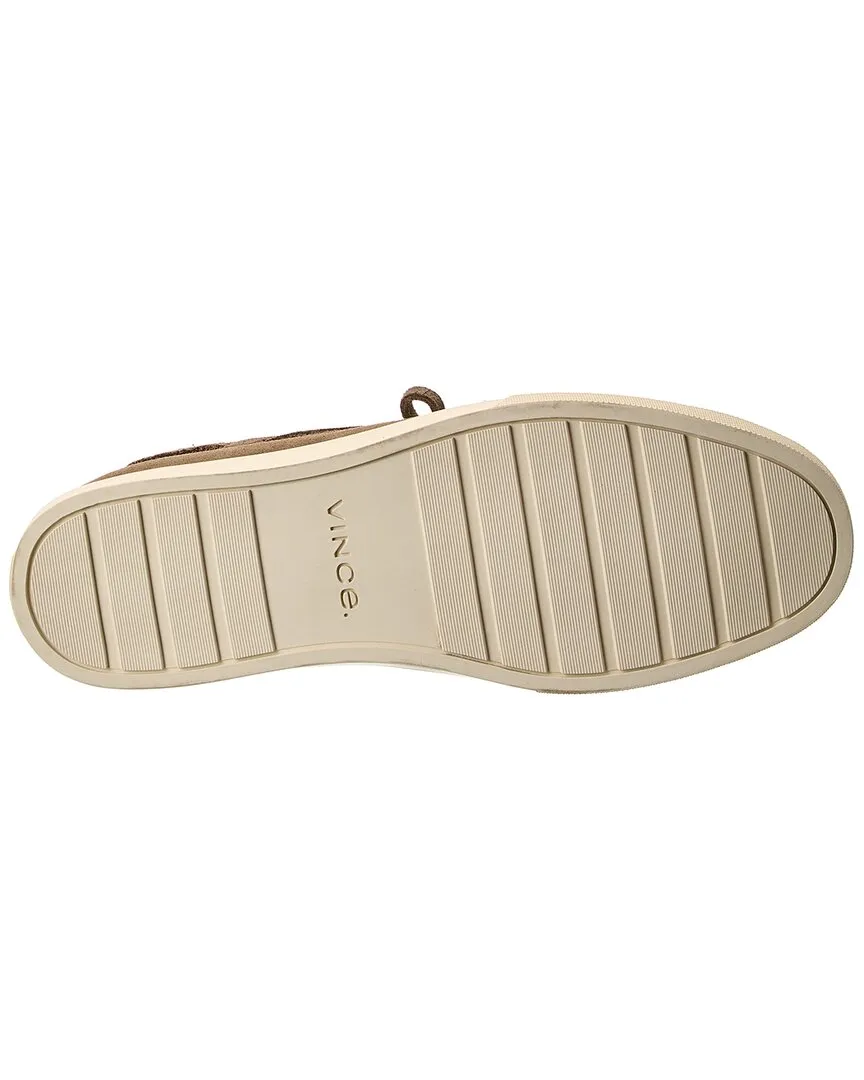 Vince Salerno Suede Boat Shoe