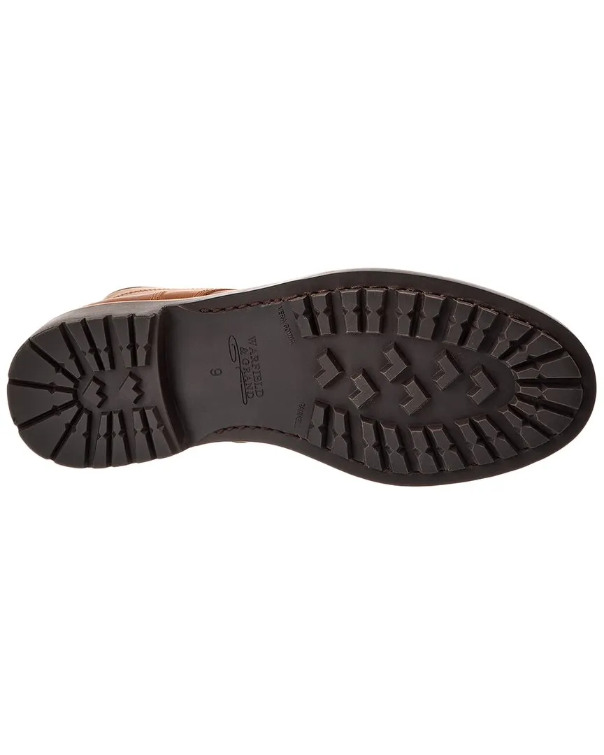 Warfield & Grand Cap Toe Leather Boot