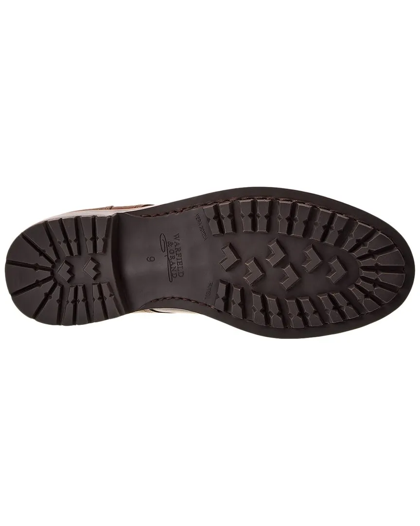 Warfield & Grand Cap Toe Leather Boot