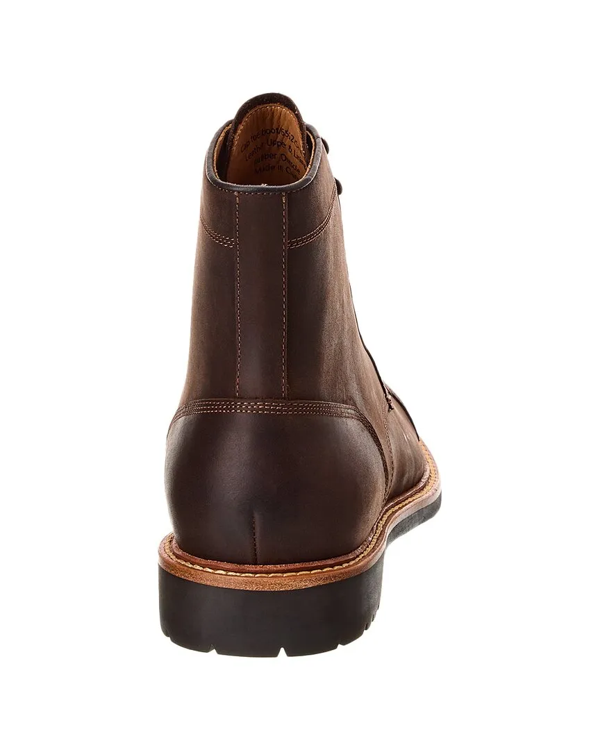 Warfield & Grand Cap Toe Leather Boot