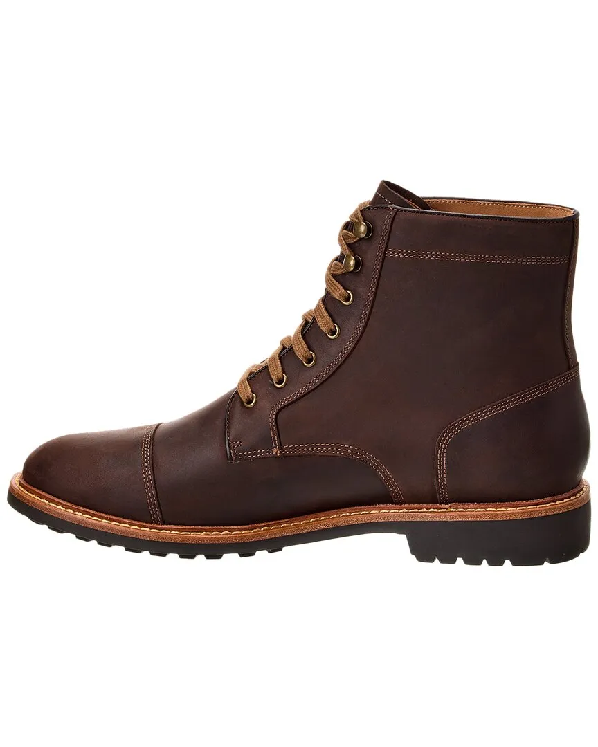Warfield & Grand Cap Toe Leather Boot