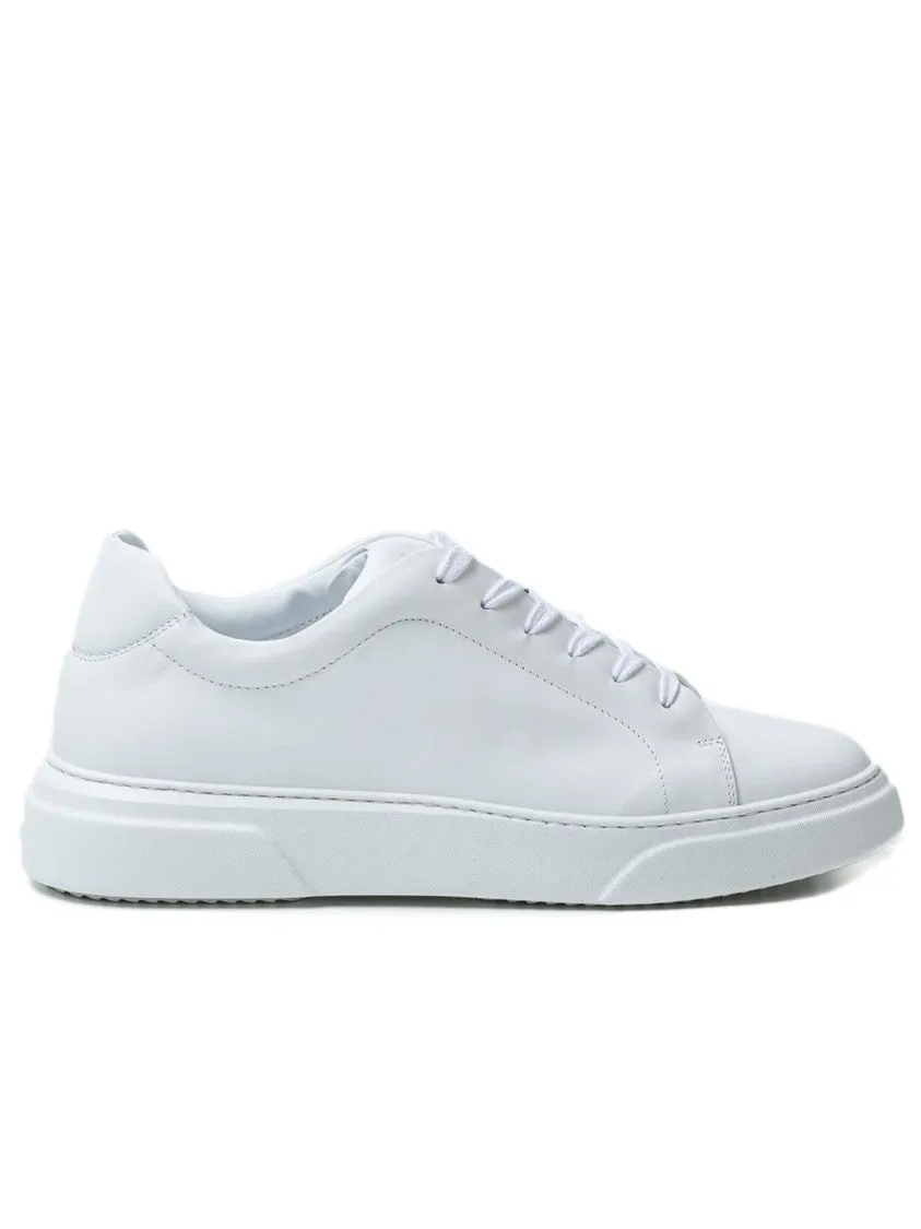 White Foro Italico Leather Sneakers