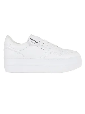 White Leather Sneakers
