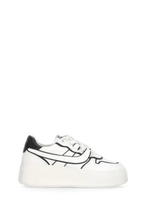 White Match Bis Sneakers