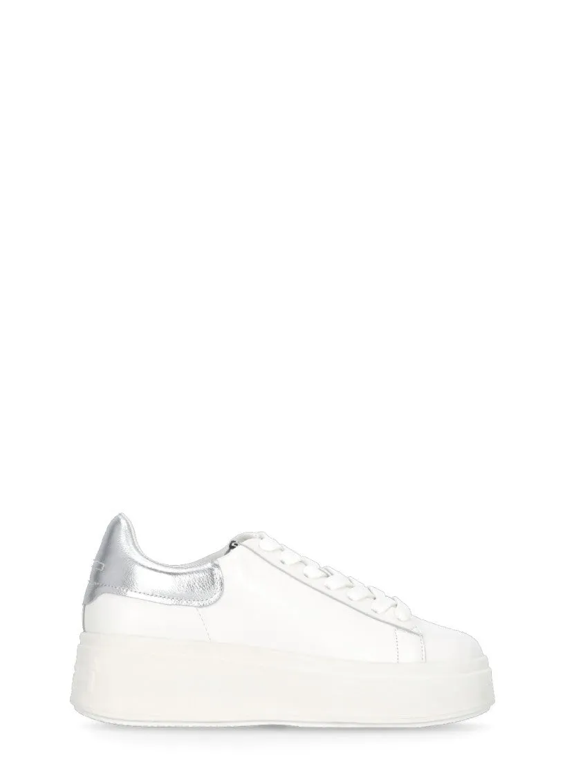 White Moby Sneakers