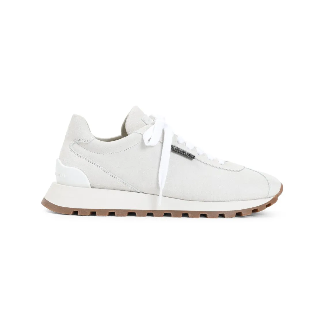 White Suede Shoes